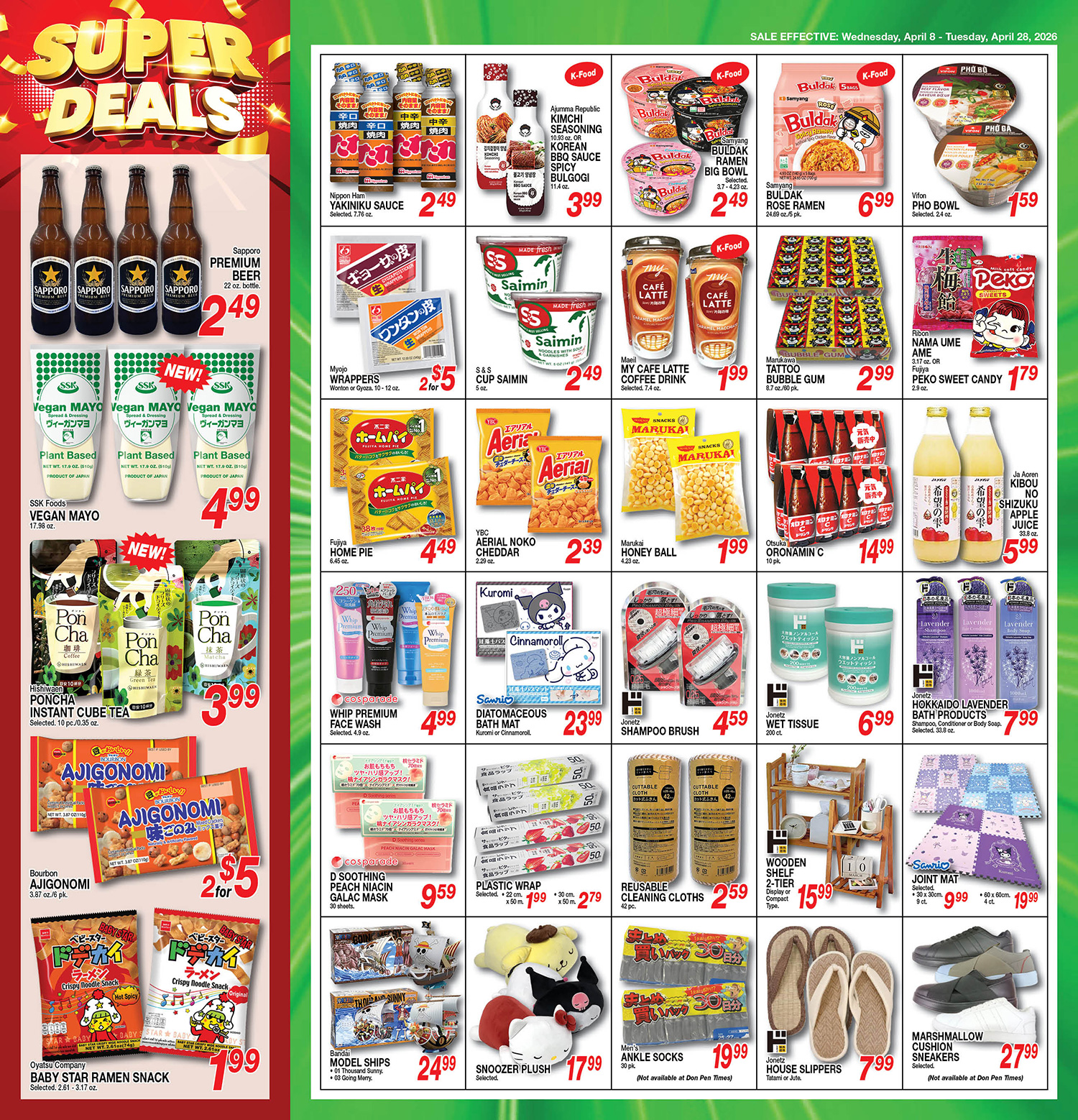 Weekly Flyer Wed, Apr 08, 2026 - Tue, Apr 14, 2026