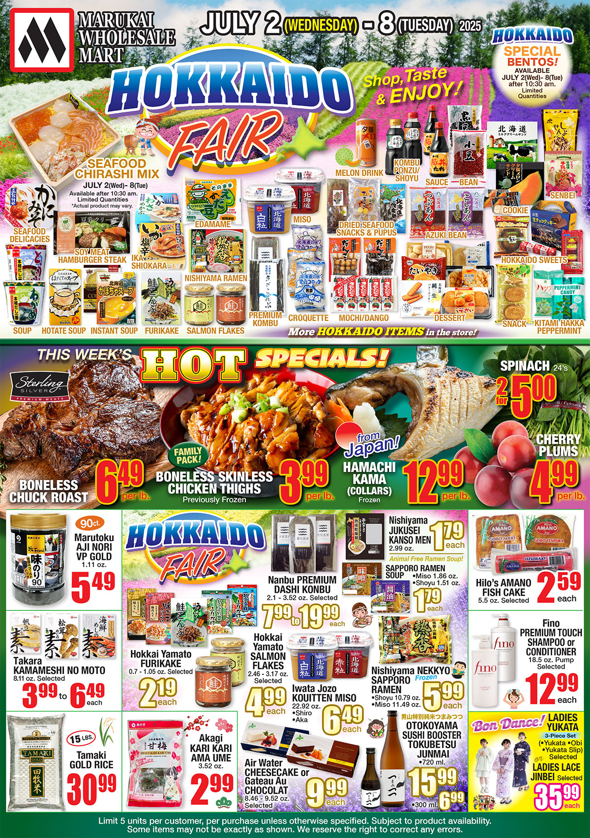 Weekly Flyer Wed, July 2, 2025 - Tues, July 08, 2025