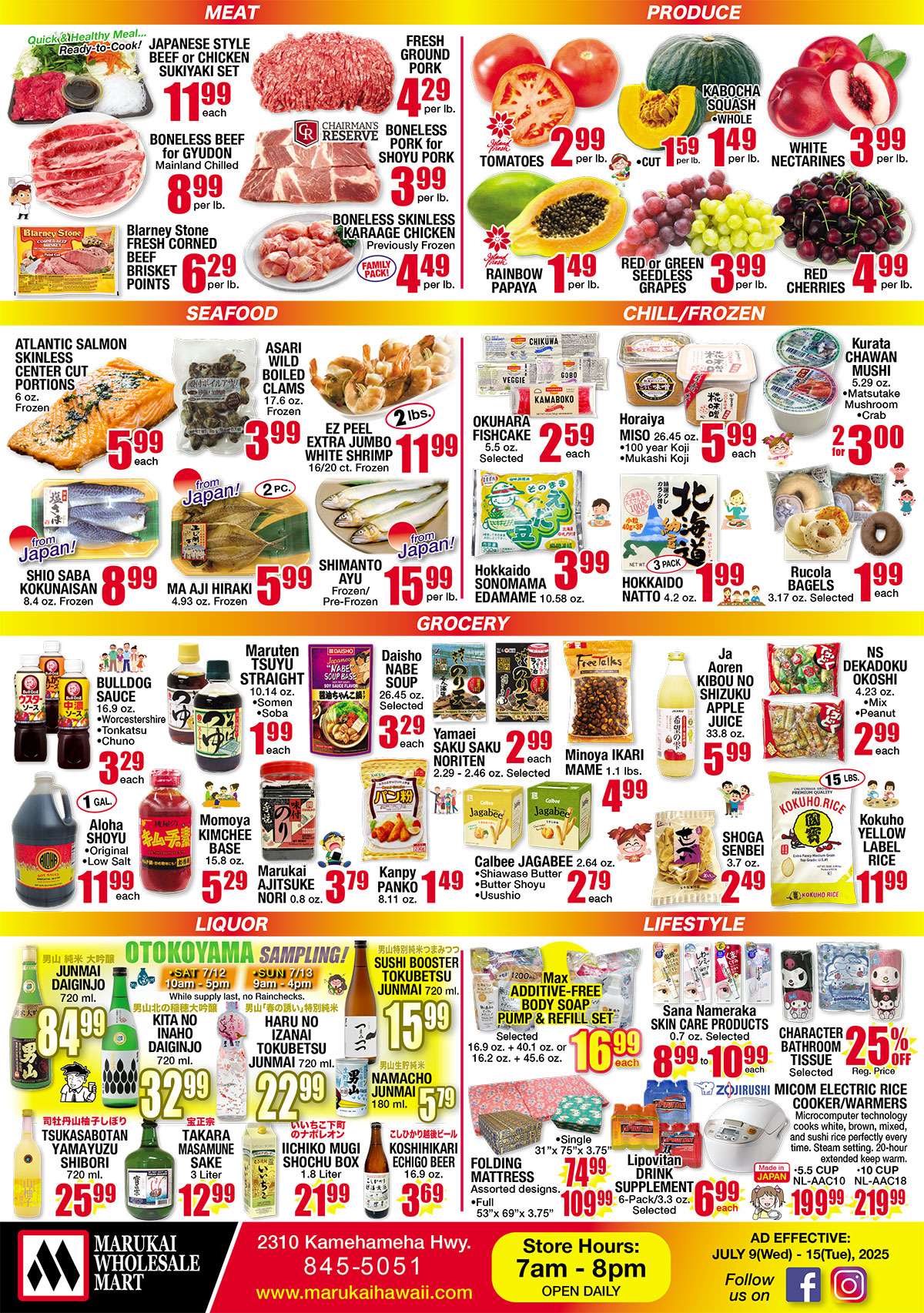 Weekly Flyer Wed, July 09, 2025 - Tues, July 15, 2025