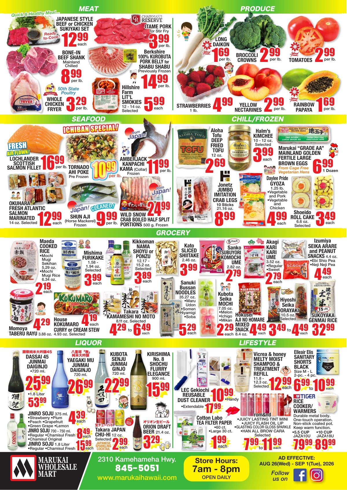 Weekly Flyer Wed, Aug 26, 2026 - Tue, Sep 1, 2026