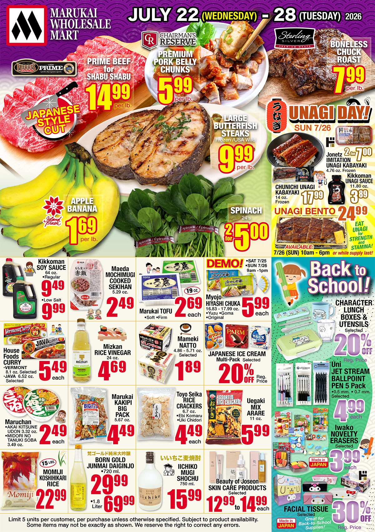 Weekly Flyer Wed, Jul 22, 2026 - Tue, Jul 28, 2026