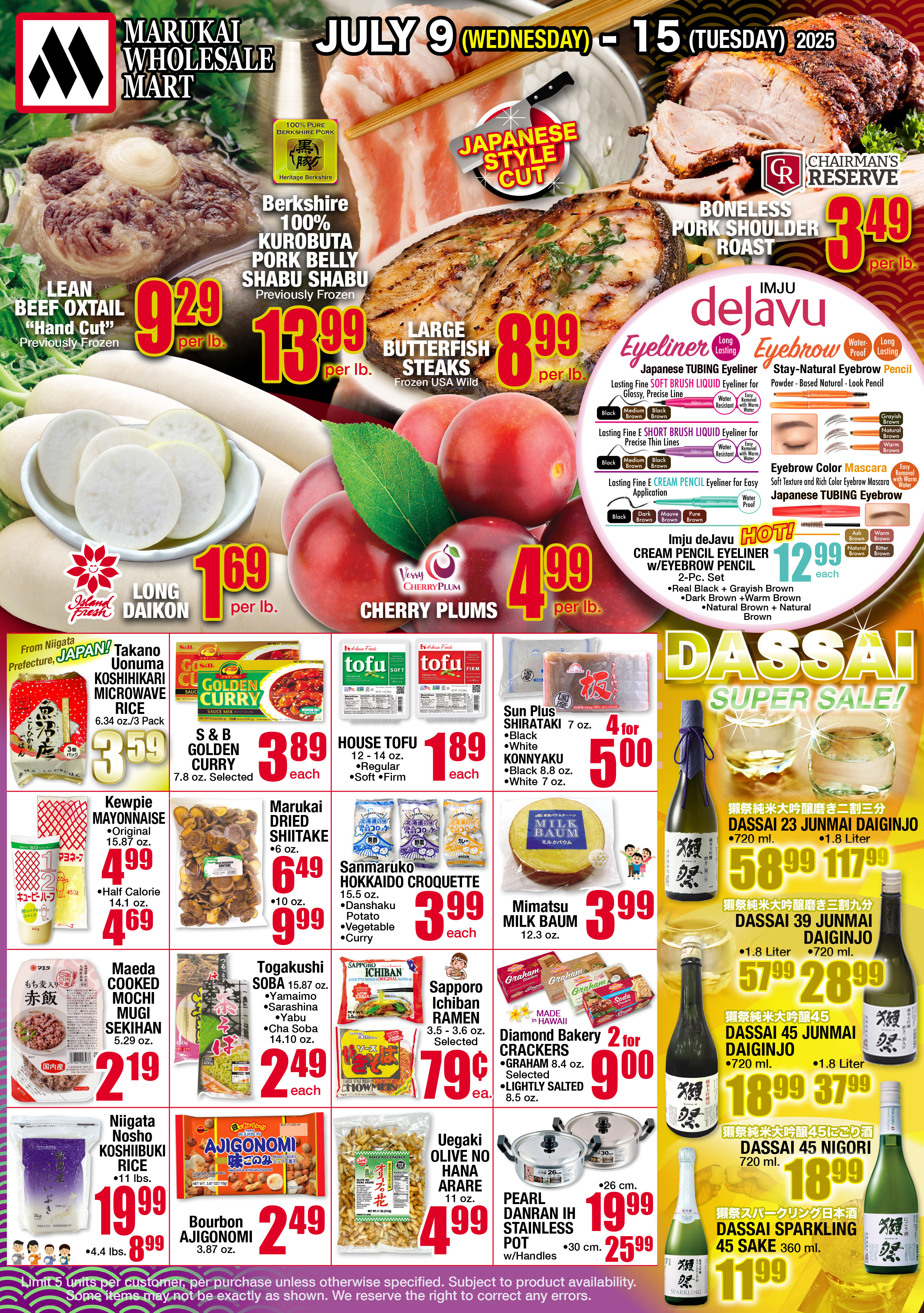 Weekly Flyer Wed, July 09, 2025 - Tues, July 15, 2025