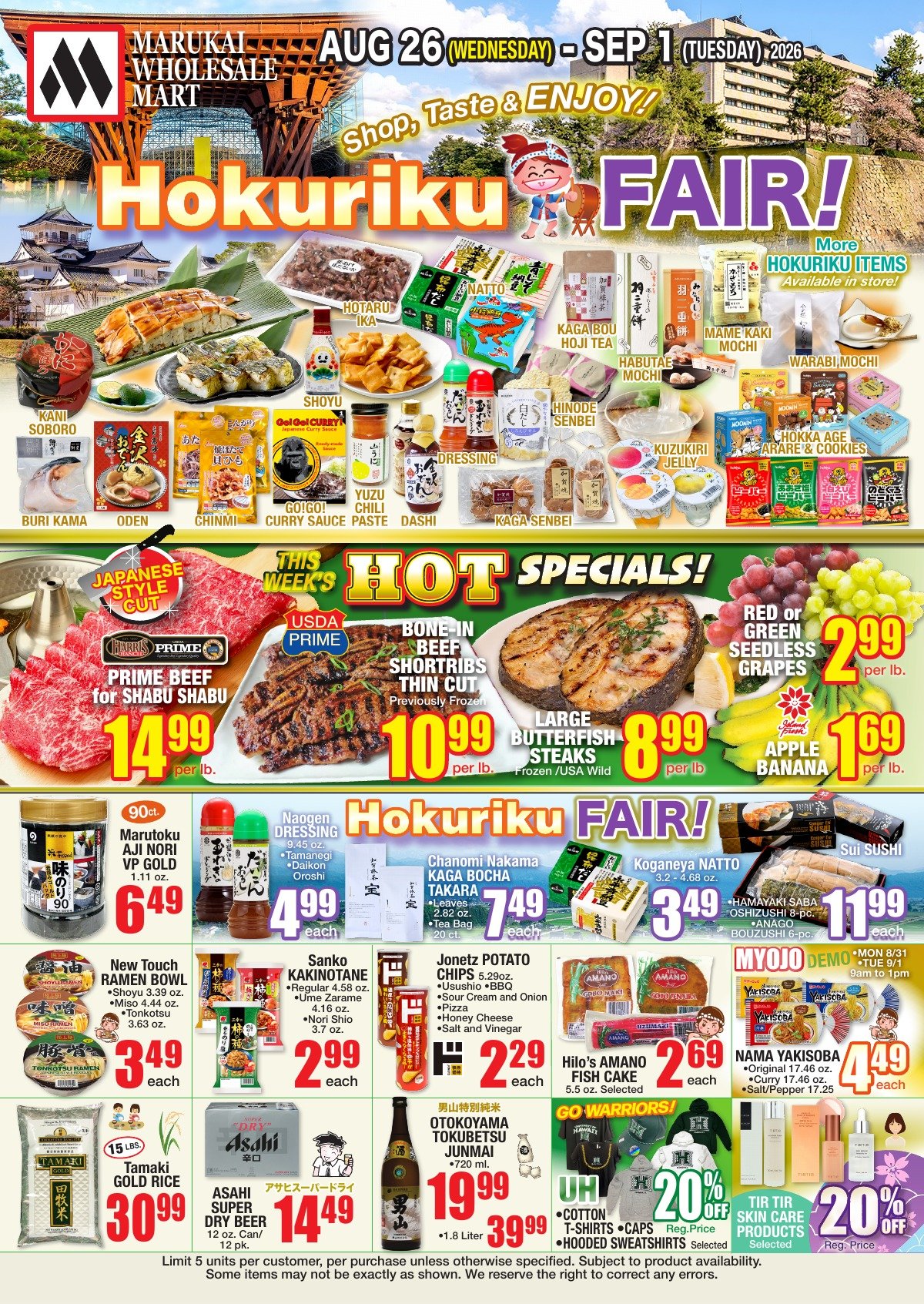 Weekly Flyer Wed, Aug 26, 2026 - Tue, Sep 1, 2026