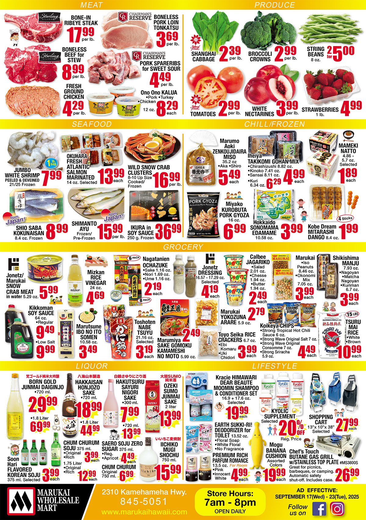 Weekly Flyer Wed, September 17, 2025 - Tue, September 23, 2025