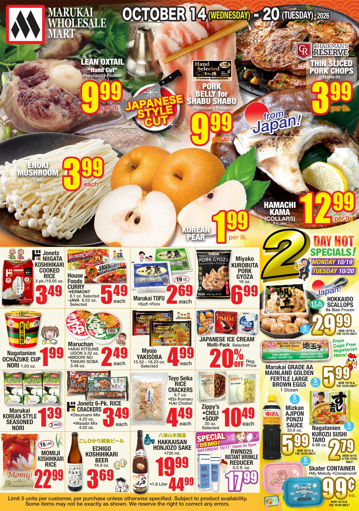 Weekly Flyer Wed, Oct 14, 2026 - Tue, Oct 20, 2026